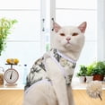 thumbnail image 3 of Floral Printing Pet Vest Round Collar Sleeveless - Smooth Fashion Tops for Summer, 3 of 8