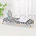 thumbnail image 2 of APEXCHASER Foldable Ironing Board, Tabletop Small Board with Heat Resistant Covers, Portable Folding Mini Non-Slip Feet for Home,, 2 of 8
