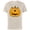 Natural, variant on Disney and Pixar's Monsters, Inc. Mike-O'-Lantern - Short Sleeve Cotton T-Shirt for Adults - Customized-Black