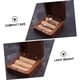 thumbnail image 5 of Caja de anillos de nogal negro Joyas a granel Contenedor de almacenamiento de joyas de boda Caja de venta al por menor de joyas Administrador de joyas Administrador de almacenamiento de joya, 5 of 5