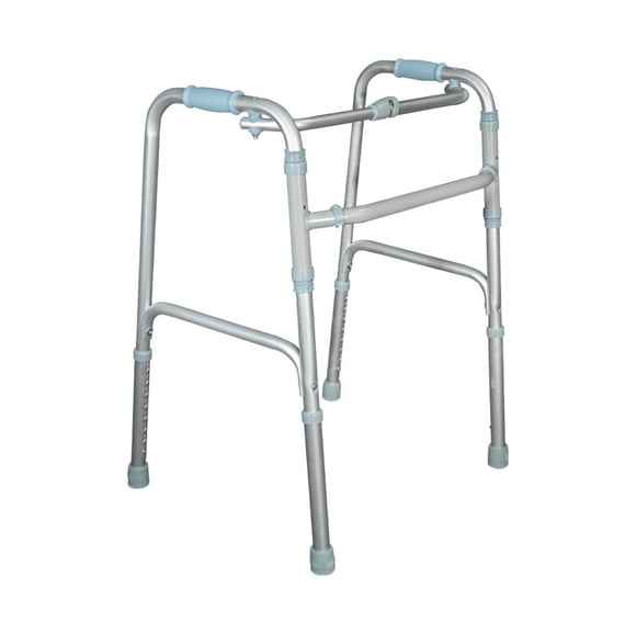 Andadera Caminadora Magnimed Color Plata Altura Ajustable Plegable
