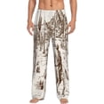 thumbnail image 2 of Goofa Western Desert Cowboys3 Printed Soft Pajama Pants for Men, Wide Leg Comfy Casual Lounge Yoga Pants-Large, 2 of 9