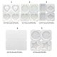 thumbnail image 2 of 4Pcs Pendant Epoxy Resin Molds Silicone Jewelry Charm Casting Molds Necklace, 2 of 5
