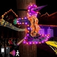 thumbnail image 6 of Halloween Savings Halloween Decorations Solar Witch Large Crashing Witch into Tree Outdoor Decor Lighted Flying Witch for Tree Yard Patio Porch Outdoor Decoration Halloween Decorations indoor Outdoor, 6 of 7
