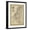 Black Frame, variant on Art.com Johnson's Map of Holland & Belgium Art Print, Brown Frame Wall Art, 23" x 29"