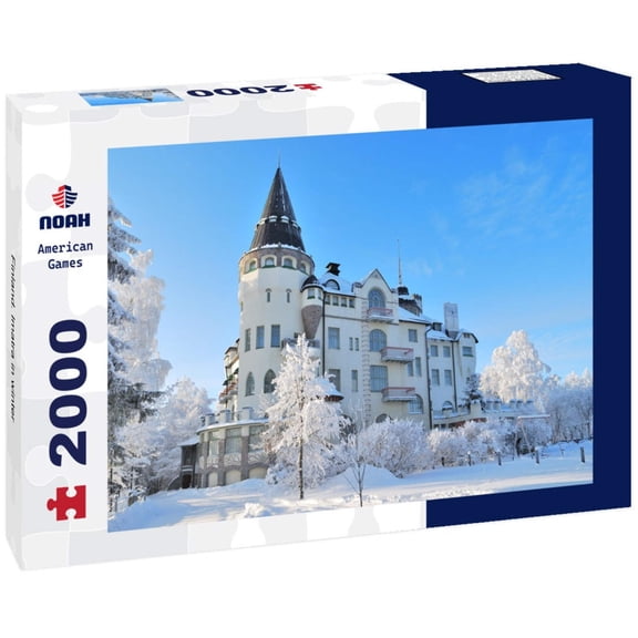 Noah Jigsaw Puzzle Finland. Imatra in winter 2000 Pieces