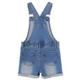 thumbnail image 2 of KIDSCOOL SPACE Boys Shorts,Little Big Boys Denim Ripped Summer Shortalls,5-6 Years, 2 of 7