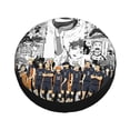 thumbnail image 2 of Characters Haikyu!! Spare Tire Cover Universal Wheel Tire Cover Dust-Proof Waterproof Tire Protectors Accessories, 2 of 6