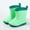 Green, variant on Cethrio Girls Boys Rain Boots, Lightweight Waterproof Solid Color Non Slip Rain Shoes Green Size 25