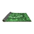 thumbnail image 2 of Ahgly Company Indoor Square Persian Emerald Green Traditional Area Rugs, 3' Square, 2 of 4