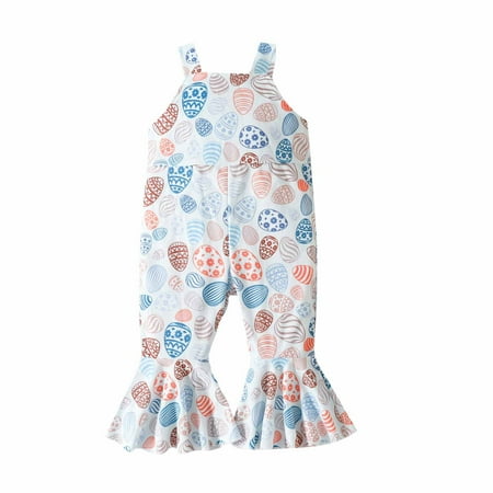 

Sodopo Toddler Baby Girls Outfits Cute Long Sleeve Sweet Love Top & Heart Printed Ruffles Flare Pants 2 Pcs Kids Summer Suit