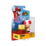 Nintendo 4 inch action figure Toad with question block - Walmart.com