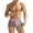 Stripe and Flower, variant on COOFANDY Mens Quick Dry Lightweight Square Leg Cut Trunks Swimwear