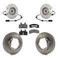 thumbnail image 1 of Transit Auto Front Hub Bearing Assembly Disc Brake Rotors and Ceramic Pads Kit for Car 1995 K3500 Chevrolet GMC with Dual Rear Wheels KBB-122521, 1 of 2