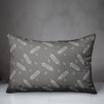 thumbnail image 3 of Creative Products Gray Wheat Pattern 20 x 14 Indoor / Outdoor Pillow, 3 of 3