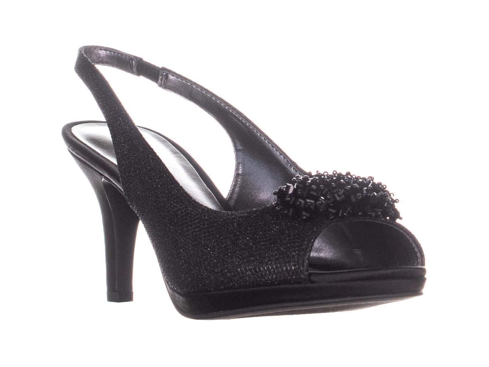 Karen Scott Womens Pointed Toe Dress Pumps Gray Size 5 M