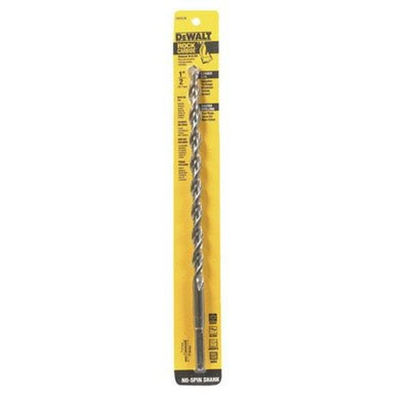 DEWALT DW5236 - 1/2" Tri-Flats Shank Percussion Hammer Drill Bit