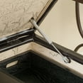 thumbnail image 4 of Burnside Ottoman de Rangement en Cuir Espresso, 4 of 6