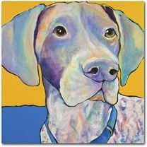 Trademark Fine Art "Blue" Canvas Art by Pat Saunders-White