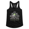 thumbnail image 1 of Monster Hunter World Logo Women's Racerback Tank Top, 1 of 2