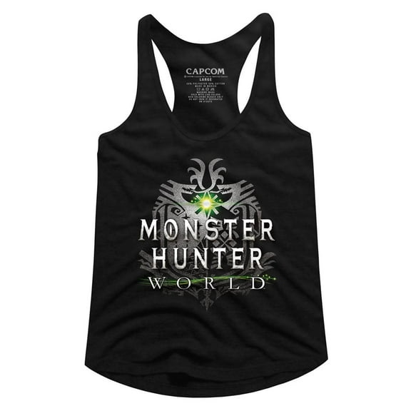 Monster Hunter World Logo Women's Racerback Tank Top