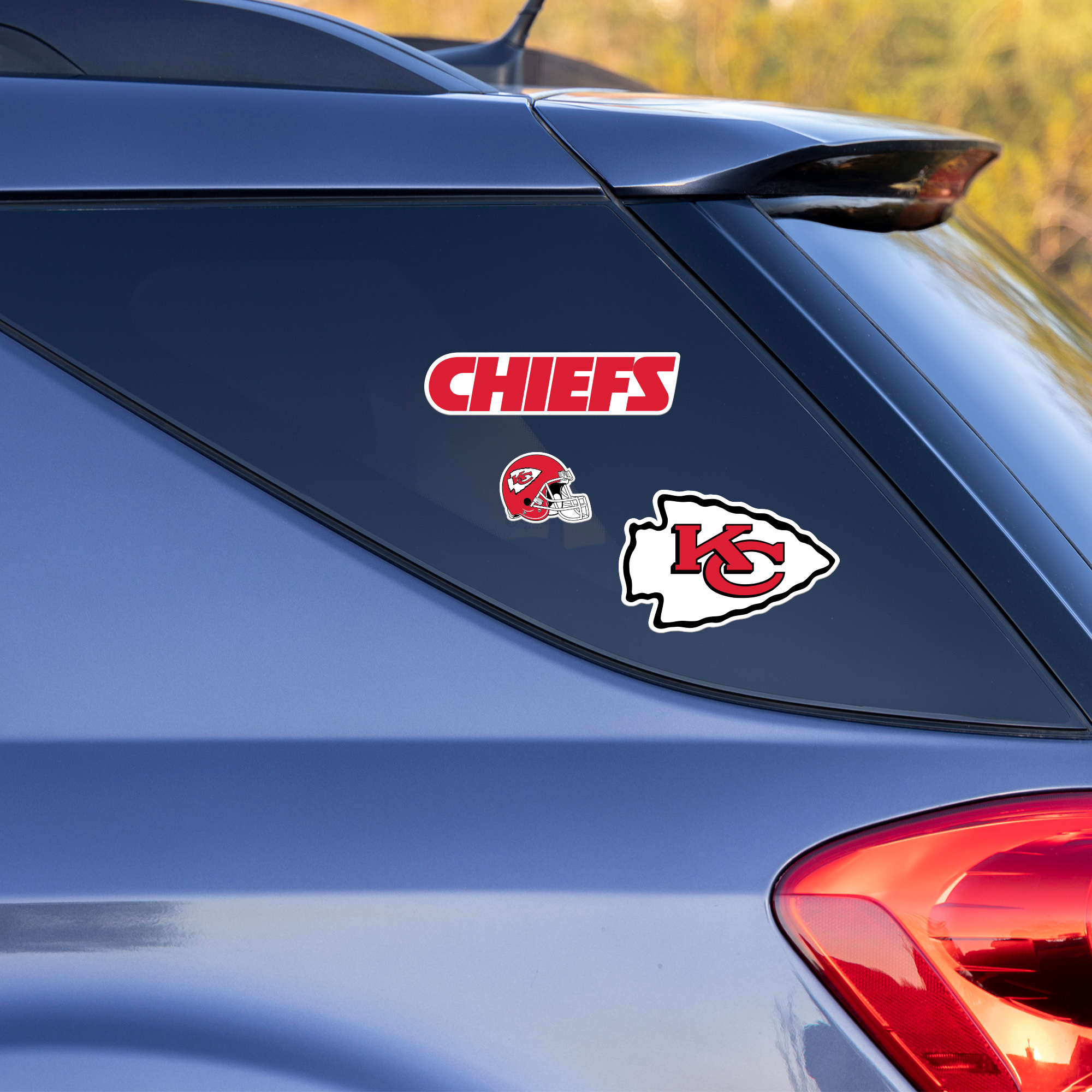 CHIEFS TRIPLE SPIRIT STICKERS