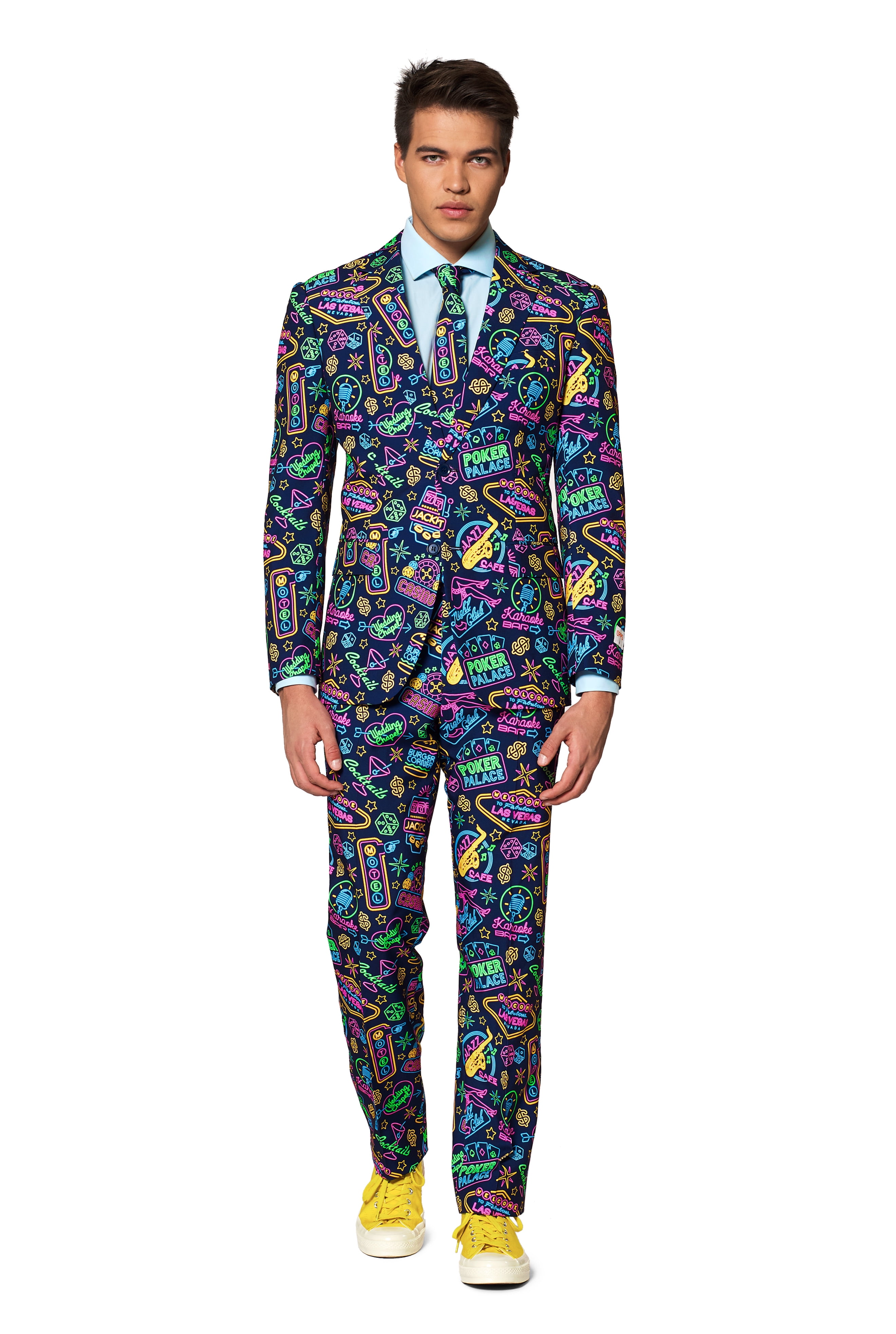 OppoSuits Men's Mr. Vegas Casino Suit