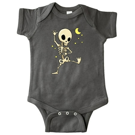 

Inktastic Cute Dancing Skeleton Gift Baby Boy or Baby Girl Bodysuit