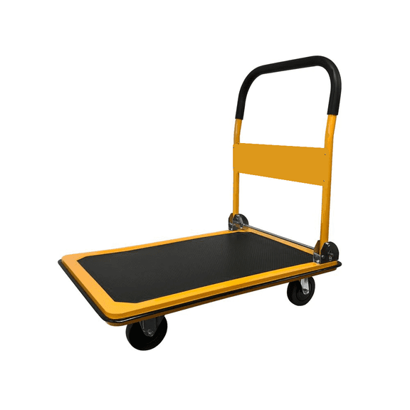 Hand Truck Push Platform Folding Dolly Cart 330 lb Foldable Hand truck Folding