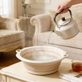thumbnail image 4 of Collapsible Wash Basin Folding Dishpan Dish Bowl Washing Tub Set of 1, 4 of 9
