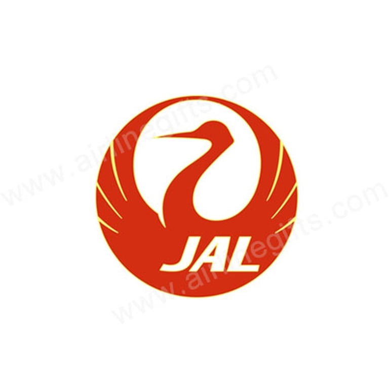 JAL Crane Logo Pin - Walmart.com
