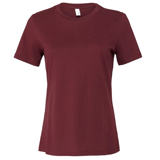Bella + Canvas Womens Jersey Short-Sleeved T-Shirt