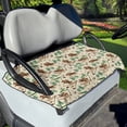 thumbnail image 3 of Garronmavis Cart Seat Covers Blanket Summer Anti-hot Golf Car Seat Towel for 2-Passenger Accessories Decor Horse Racing Festival, 3 of 5