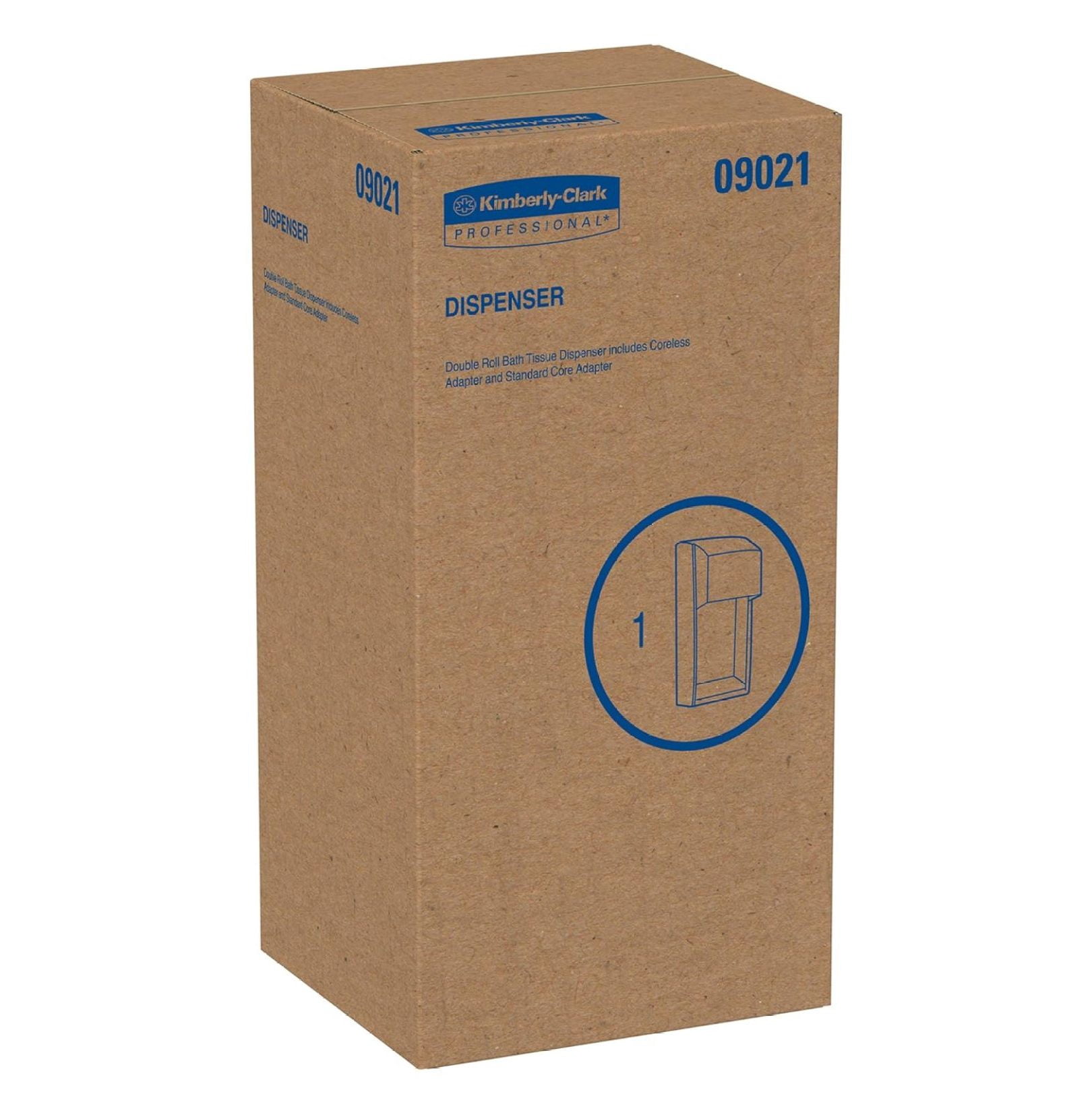 Toilet Paper Dispenser Dual Roll Black - Wall Mounted Bathroom Tissue Holder - Standard & Coreless Rolls - ADA Compliant - Commercial & Home Use - 6.0"x13.6"x6.6"