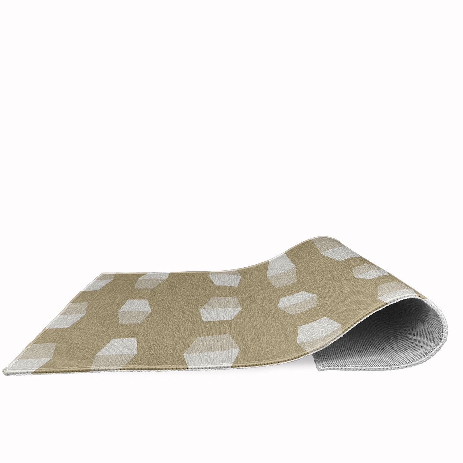 Simply Daisy 3' x 5' Bowling Pins Nautical Chenille Rug, Taupe