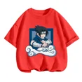 thumbnail image 3 of Camiseta de moda para niños Sasuke, ropa de Naruto para niño y niña, Yuzhi Bo Sasuke, ropa de dibujos animados para niños, camiseta gráfica informal de Sonic, 3 of 5