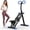 Black, variant on Kdymod Stair Stepper with Resistance for Home,Vertical Climber Cardio Machine for Full-Body Exercise,Folding Stair Climber Fitness Equipment with Stable Frame Adjustable Handlebar,Black