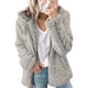 thumbnail image 1 of Chaqueta Ligera y Cálida para Mujer con Capucha y Cremallera, Estilo , Ideal para el Invierno. Gris S, 1 of 6