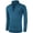 Blue, variant on Iceglad Mens Slim Fit Zip Up Mock Neck Polo Sweater Casual Long Sleeve Sweater and Pullover Sweaters with Ribbing Edge