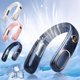 thumbnail image 1 of Fiudx Ofertas Del Día Ventilador De Silicona Con Pantalla Digital Usb, Ventilador Eléctrico Portátil Sin Hojas Para Deportes Silenciosos, Ventilador Portátil Para Exteriores Con Iluminación Ambiental, 1 of 3