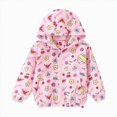 thumbnail image 3 of zuwimk Boys Girls Hooded Rain Jackets Waterproof Rain coats Windbreaker for Kids Lightweight Jackets(7-8 Years,Red), 3 of 5
