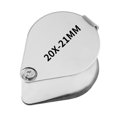 thumbnail image 3 of serony Magnifying Loupe Jewelry Rotating Tool Glass Magnifier Foldable Loop Len Repair Kit Magnification High Definition for Gems 20X, 3 of 6