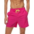 thumbnail image 3 of UKAP Men Boys Swim Shorts Bottom Trunks Pants Board Shorts Boardshorts Summer Swimwear Swimsuit Beachwear Casual Surfing Swimming Bathing Suit Quick Dry M-3XL, 3 of 4