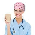 thumbnail image 6 of Gaeub Strawberry And Heart Print Cleaning Working Cap,Unisex Scrub Cap Nurse Hat,No-Slip Scrub Cap for Men & Women, 6 of 7