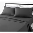 thumbnail image 1 of Sábana King Size 2000 Hilos Tacto Suave Egipcio Modelo Gris, 1 of 4