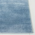thumbnail image 3 of SAFAVIEH Vision Zayden Solid Polyester Area Rug, Blue, 6'7" x 6'7" Square, 3 of 8
