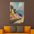 thumbnail image 4 of OWNSERIES Home Decor Ancient Great Wall Pattern Canvas Wall Art Paintings for Living Room - Canvas Framed Print Wall Artworks Ship From US Local Warehouse, 4 of 5