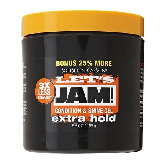 SoftSheen-Carson Lets Jam Condition And Shine Gel, Extra Hold, 5.5 oz