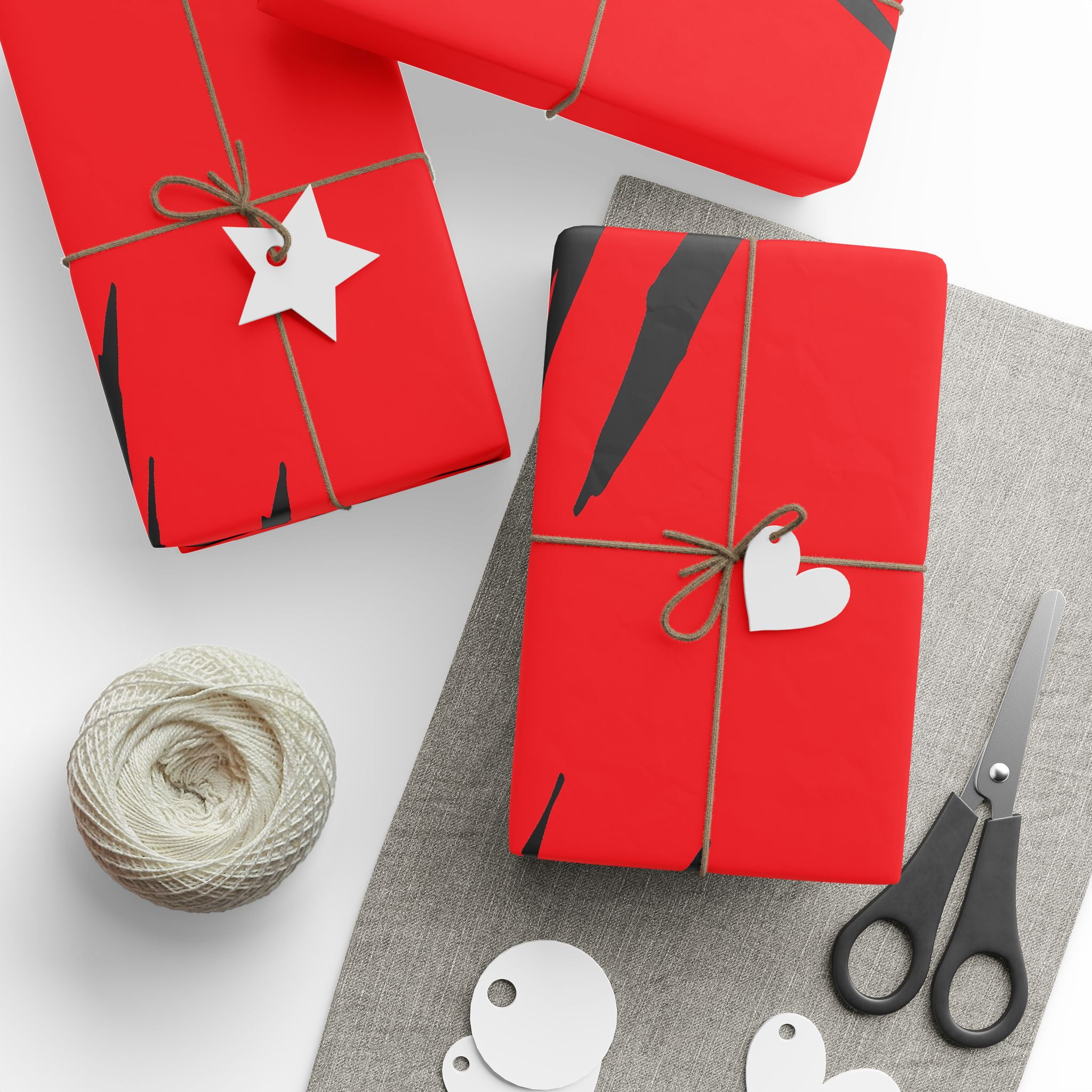 Effete Feline Claw Marks Scratch Gift Wrap Papers