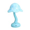 thumbnail image 4 of Lámpara de mesa de romántica, mesa de protección ocular decorativa regulable, moderna para Azul Salvador Lámpara de noche de hongos, 4 of 10